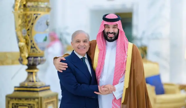 شہباز شریف نے سعودی ولی عہد