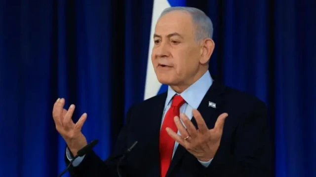 မတ်လတုန်းက မိန့်ခွန်းပြောနေတဲ့ အစ္စရေးဝန်ကြီးချုပ် ဘင်ဂျမင်နေတန်ညာဟု