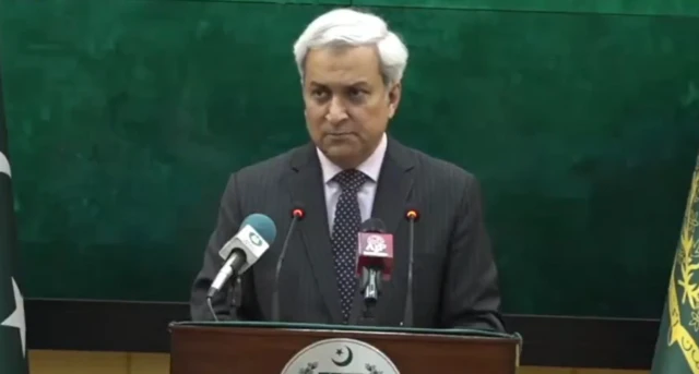 پاکستانی دفتر خارجہ کے ترجمان طاہر اندرابی