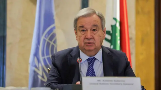 Xoghayaha Guud ee Qaramada Midoobay, Antonio Guterres,