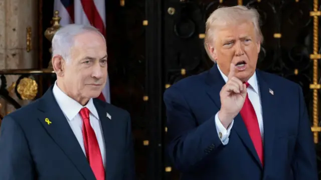 नेतन्याहू और ट्रंप