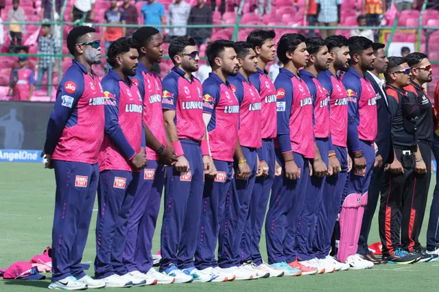 राजस्थान रॉयल्स टीम