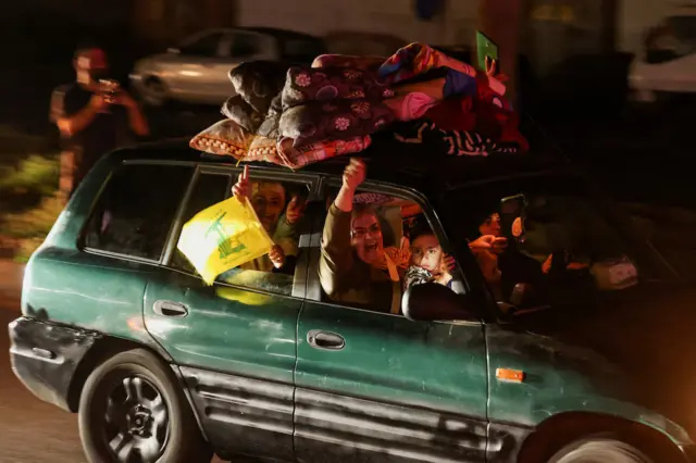 Mu gihe abantu bataye izabo basubiye mu ngo zabo mu gisagara ca Sidon. Abategetsi ba Libani bavuga ko iyo ntambara imaze gutuma abantu barenga umuliyoni bata ingo zabo.