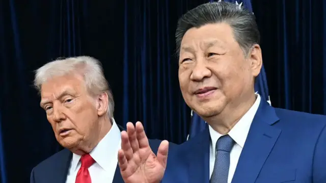 डोनाल्ड ट्रंप और शी जिनपिंग