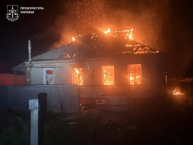 Пожар в жилом доме