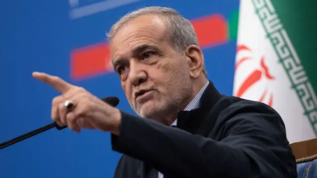 ईरान के राष्ट्रपति पेज़ेश्कियान