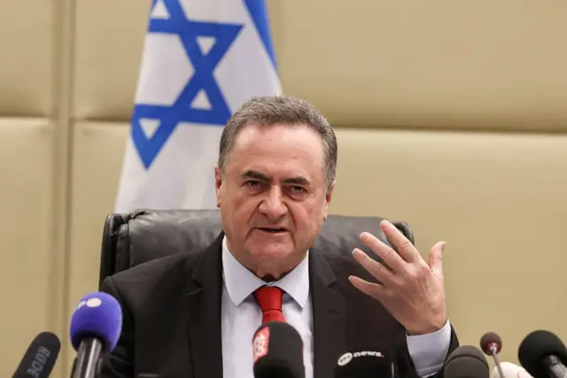 وزير الدفاع الإسرائيلي يسرائيل كاتس