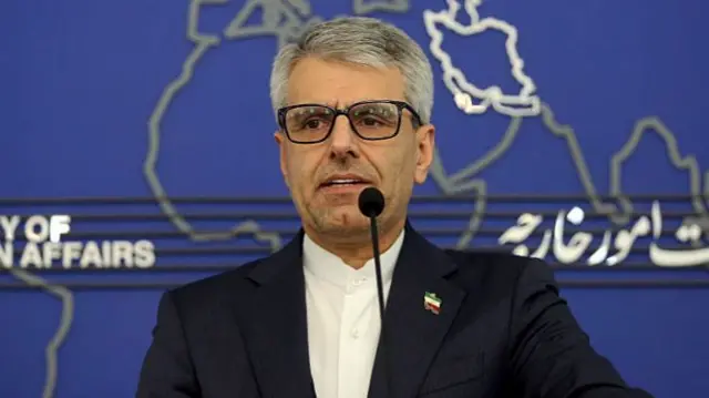 ईरान के विदेश मंत्रालय के प्रवक्ता इस्माइल बक़ाई
