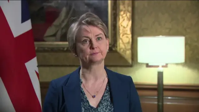 برطانیہ کی سیکریٹری خارجہ ایویٹ کوپر