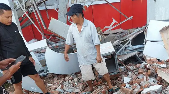 ၂၀၂၆ ဧပြီ ၂ ရက်၊ အင်ဒိုနီးရှားနိုင်ငံမှာ ပြင်းအား မဂ္ဂနီကျု ၇ ဒသမ ၄ ရှိတဲ့ ငလျင်ကြီး လှုပ်ခတ်အပြီး အခြေအနေ