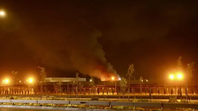 एरबिल में अमेरिकी कॉन्सुलेट के क़रीब की जगह