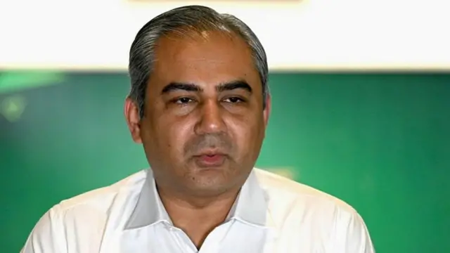 पाकिस्तान के गृह मंत्री मोहसिन नक़वी
