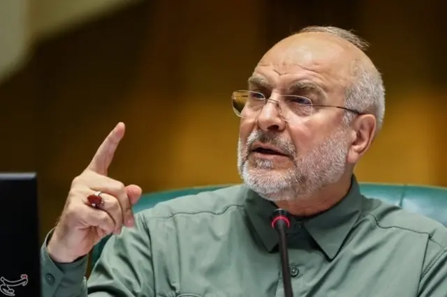 Mohammad Bagher Ghalibaf ukuriye inteko ishinga amategeko ya Iran akaba n'umukuru w'abagiye mu biganiro na Amerika biheruka