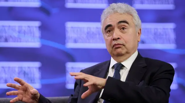 अंतरराष्ट्रीय ऊर्जा एजेंसी से कार्यकारी निदेशक फातिह बिरोल