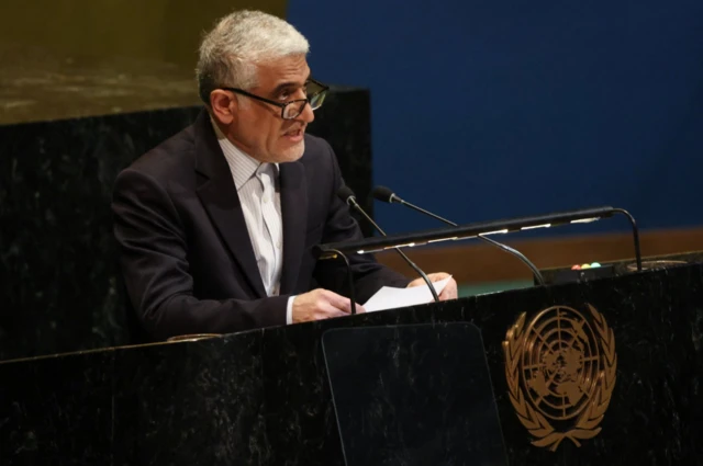 السفير الإيراني لدى الأمم المتحدة، أمير سعيد إيرواني