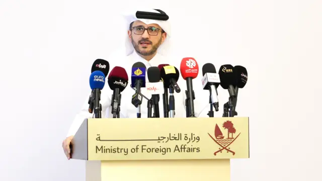 قطر کی وزارتِ خارجہ کے ترجمان ماجد الانصاری