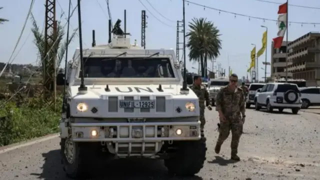 यूनिफिल पीसकीपर की तस्वीर