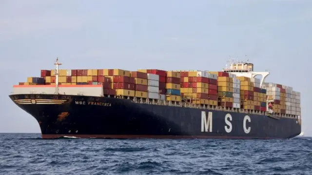 Ubwato bwa MSC Francesca