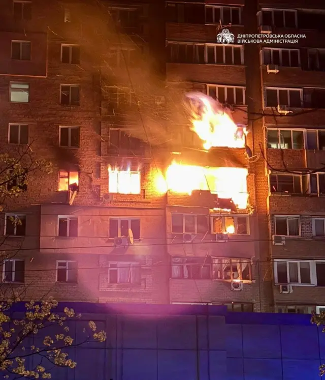 Глава обладминистрации опубликовал фотографию пострадавшей многоэтажки