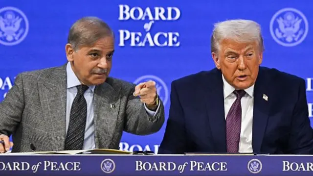 शहबाज़ शरीफ़ और डोनाल्ड ट्रंप