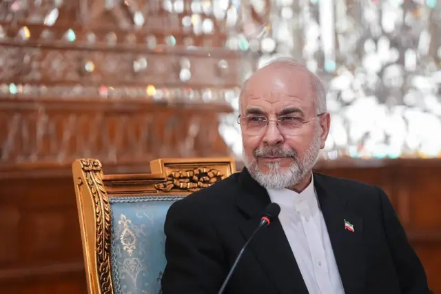 رئيس البرلمان الإيراني محمد باقر قاليباف