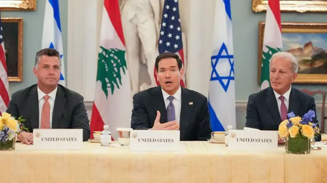 लेबनान और इसराइल की बातचीत