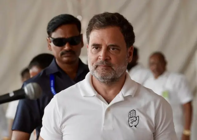 রাহুল গান্ধী।