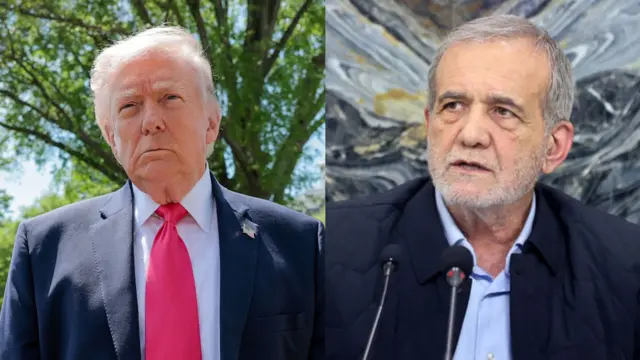 پزشکیان او ټرمپ