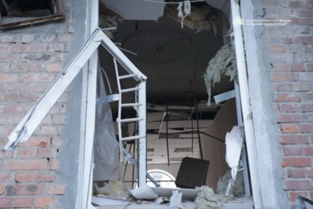 Разрушенное помещение