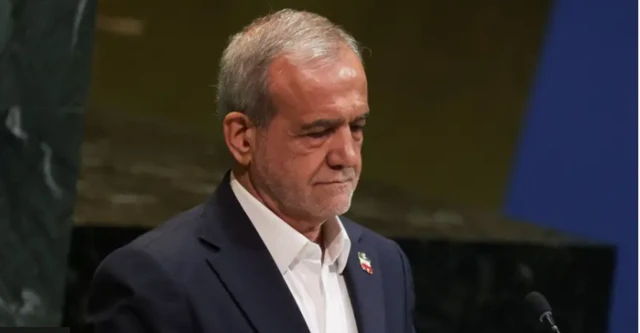 الرئيس الإيراني، مسعود بيزشكيان