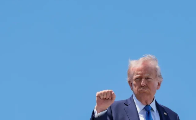 الرئيس الأمريكي، دونالد ترامب