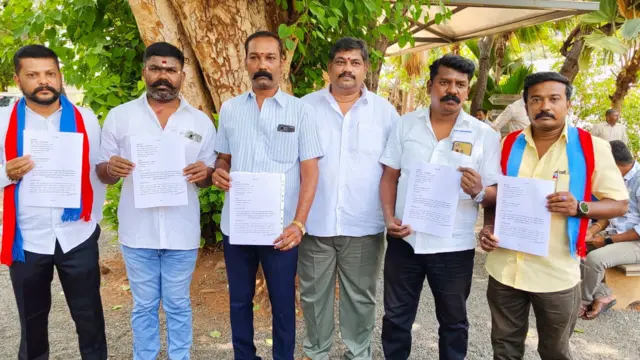 விடுதலை சிறுத்தைகள் கட்சியின் நிர்வாகி பாலகிருஷ்ணன்