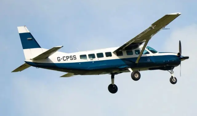 Indege yo mu bwoko bwa Cessna 208 ⁠Caravan niyo yakoze impanuka - ifoto yo mu bubiko