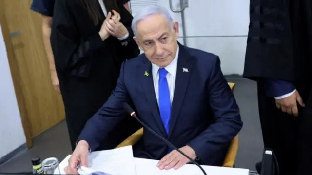 رئيس الوزراء الإسرائيلي بنيامين نتنياهو.