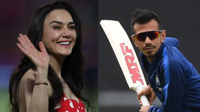 प्रीति ज़िंटा और युज़वेंद्र चहल