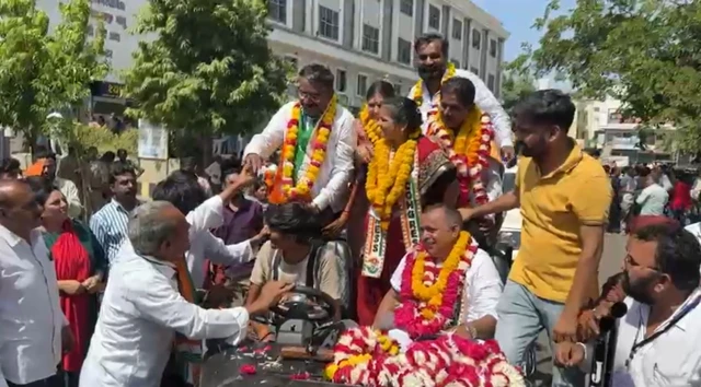 કૉંગ્રેસના વિજેતા ઉમેદવારો