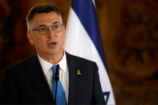 وزير الخارجية الإسرائيلي، جدعون ساعر