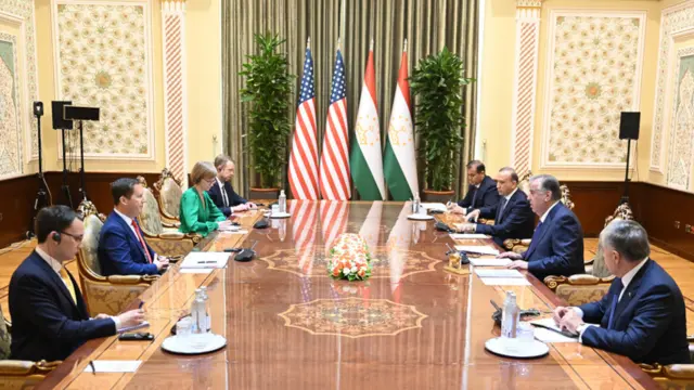 دیدار فرستاده ویژه دونالد ترامپ از تاجیکستان