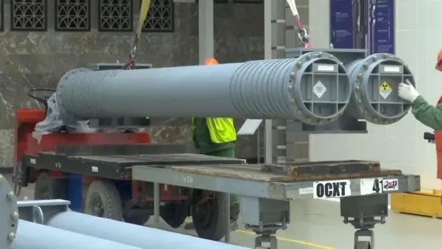 রূপপুর পারমাণবিক কেন্দ্রের জন্য রাশিয়ায় তৈরি ফুয়েল অ্যাসেম্বলি