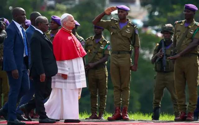 Papa mu ruzinduko mu gihugu cya Cameroun