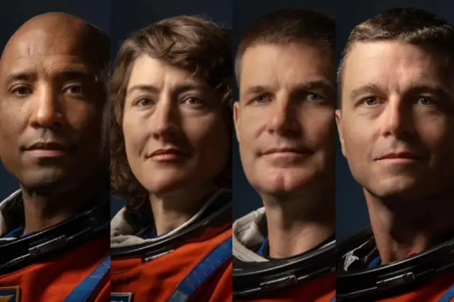 Victor, Christine, Jeremy na Wiseman bagiye kuzenguruka ikirere cy'Ukwezi aho bazagera ku wa mbere