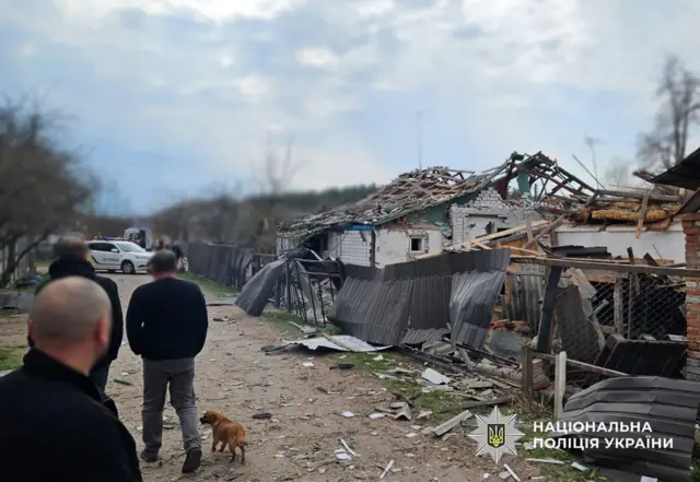 разрушенный дом