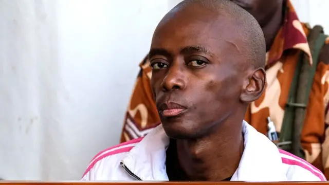 Christopher Okello Onyum w'imyaka 38 yiregura yavuze ko afite uburwayi bukomeye bwo mu mutwe