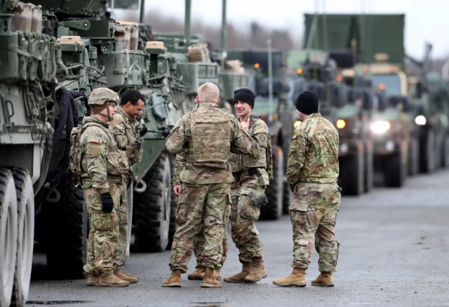 የአሜሪካ ወታደሮች