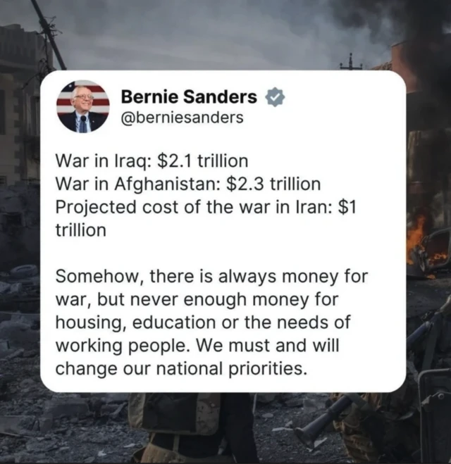 @BernieSanders / Instgram