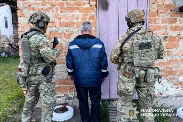 Во время задержания подозреваемого
