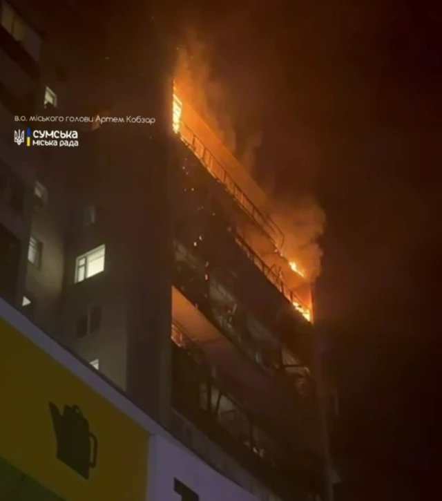 пожар в жилом доме