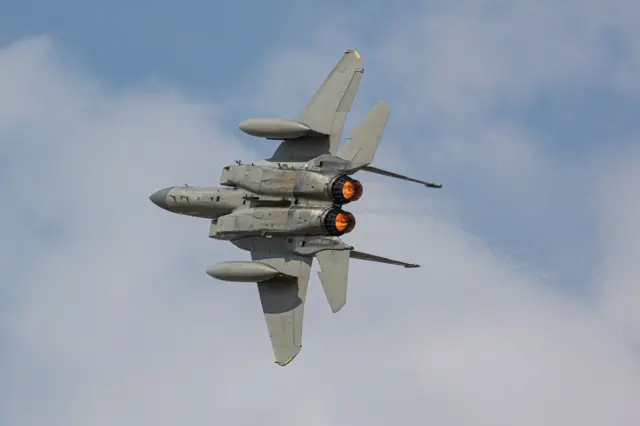 Một máy bay F-15 của Mỹ (ảnh tư liệu)