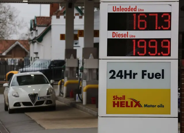 قیمت بنزین و گازوئیل