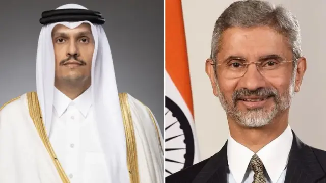 अब्दुलरहमान अल-थानी और एस जयशंकर